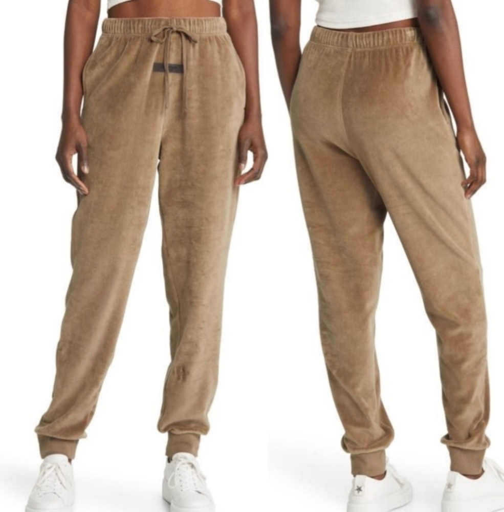 Fear Of‎ God Essentials Cotton Blend Velour Sweatpants